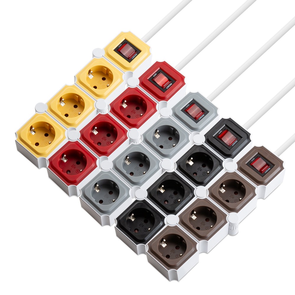 디자인 멀티탭 요리조리 3구 고용량 멀티탭 18,700원