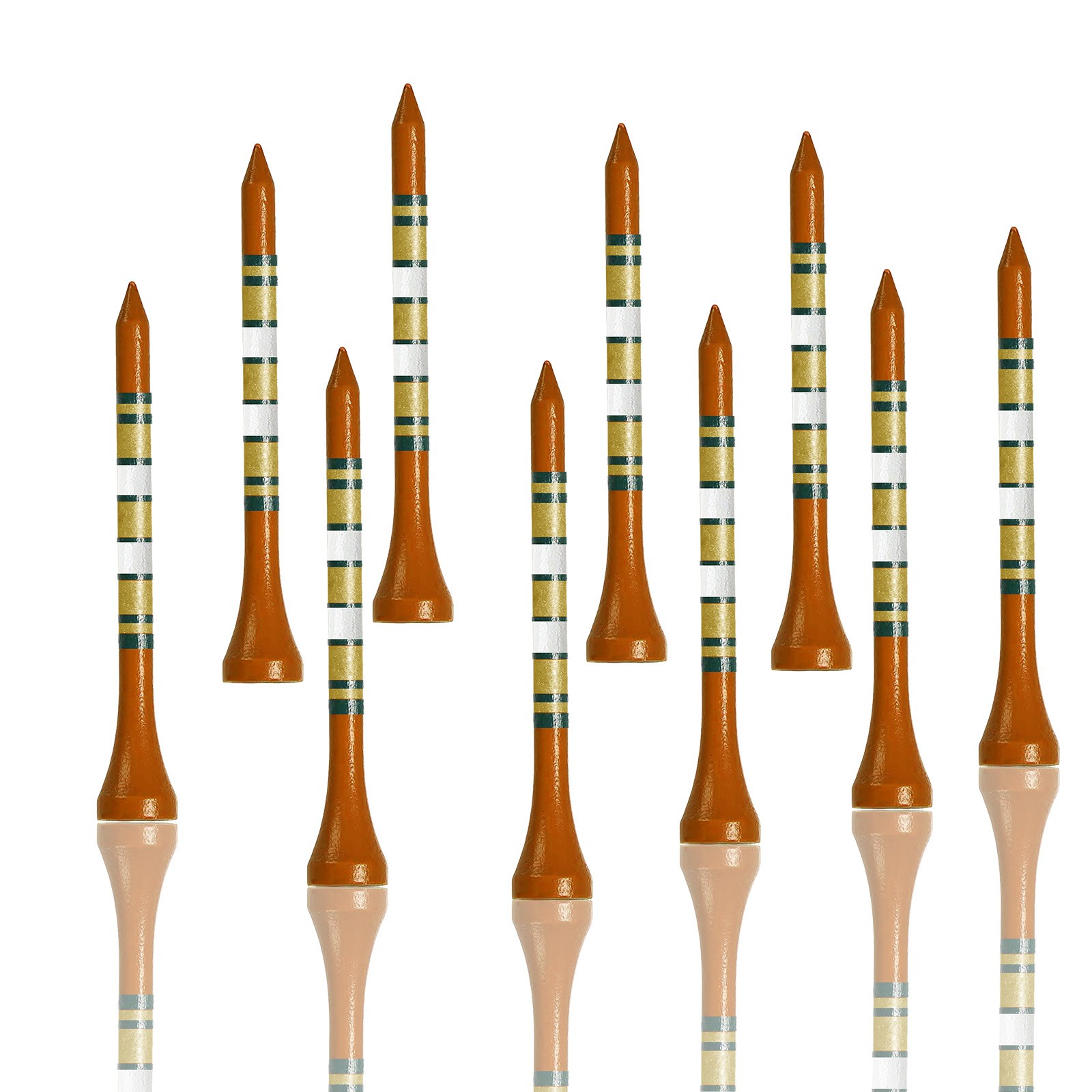 지칸디 대나무 눈금표시 골프티 우드티 나무티 티꽂이 11,900원