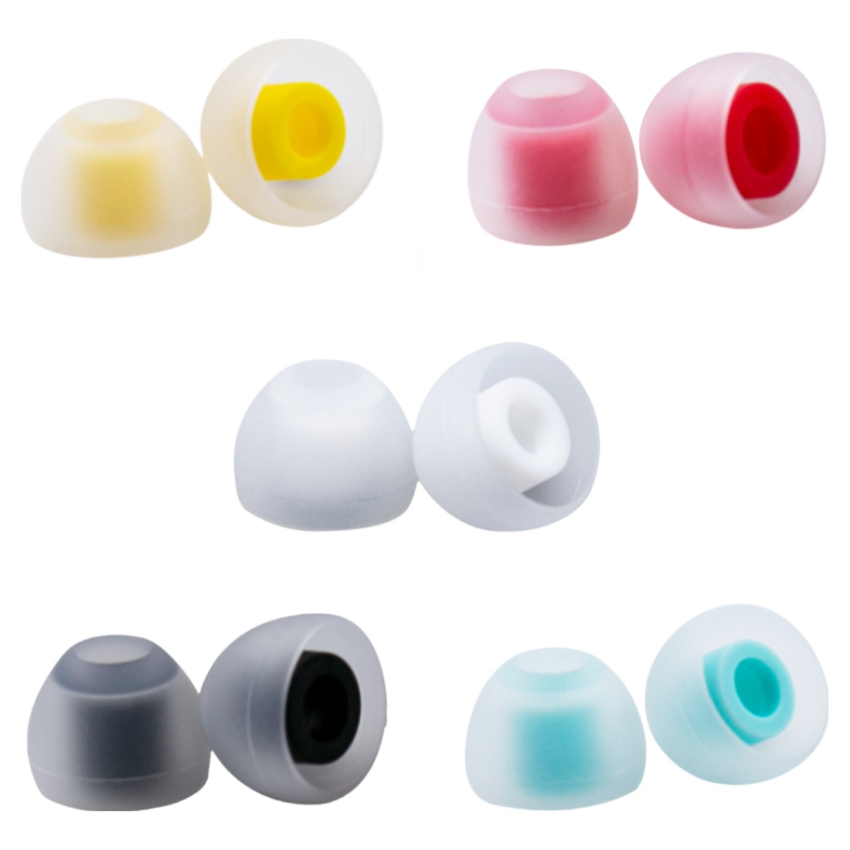 Keephifi KBEAR 07 실리콘 이어폰 이어팁 10p 세트, 1개 14,150원