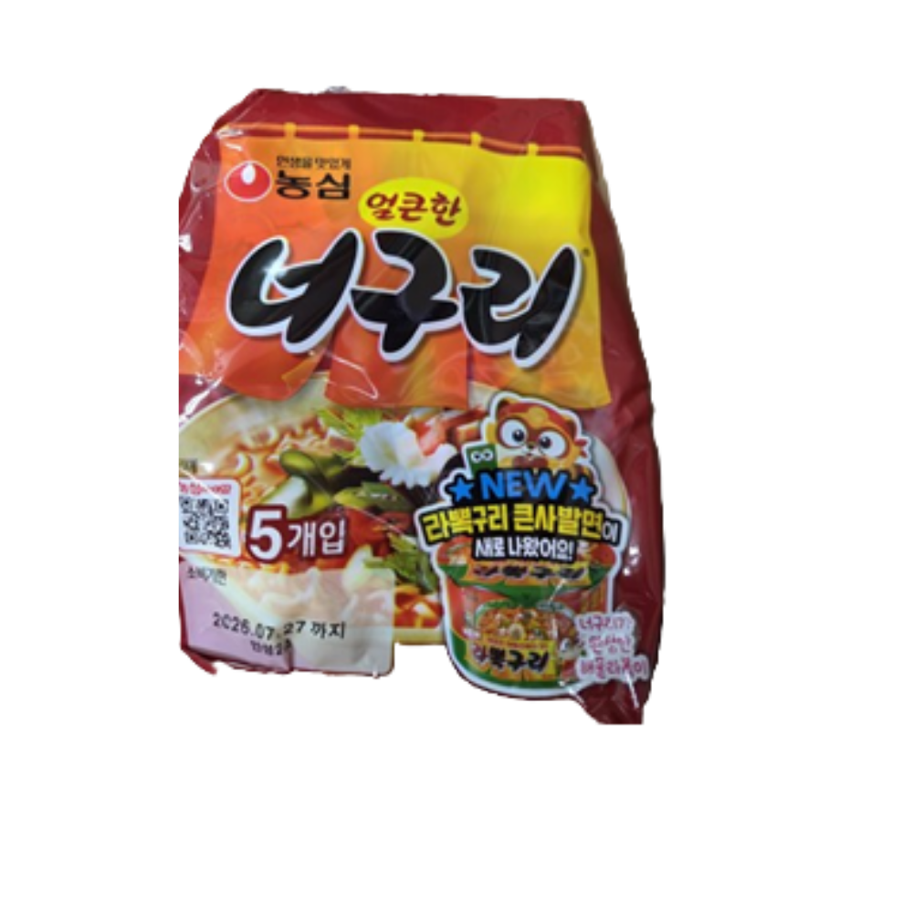 농심 얼큰한 너구리 120g 40,840원