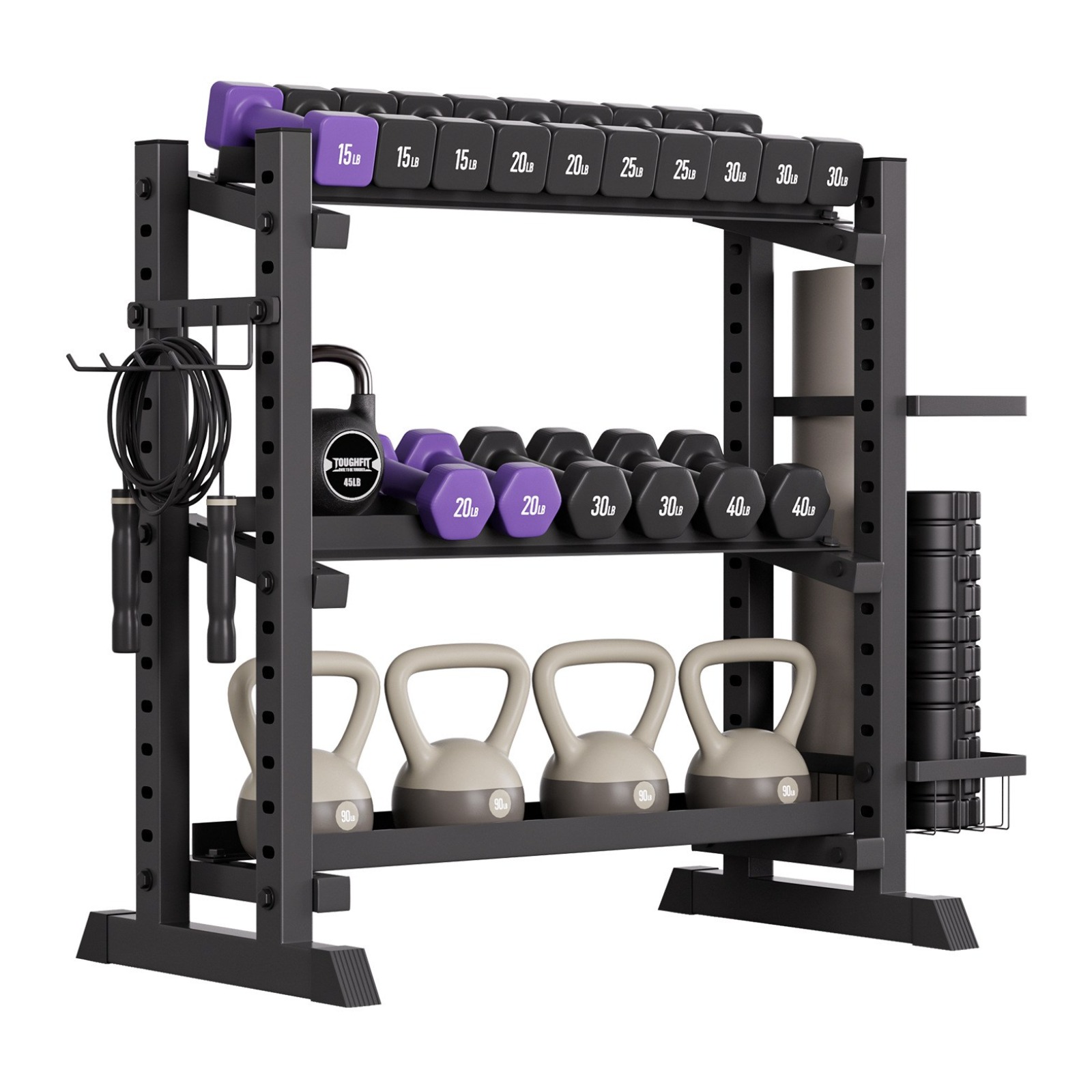 덤벨랙 바벨랙 덤벨거치대 아령거치대 바벨거치대 덤벨정리대 바벨정리대 아령정리대 바벨거치, 1개 108,000원