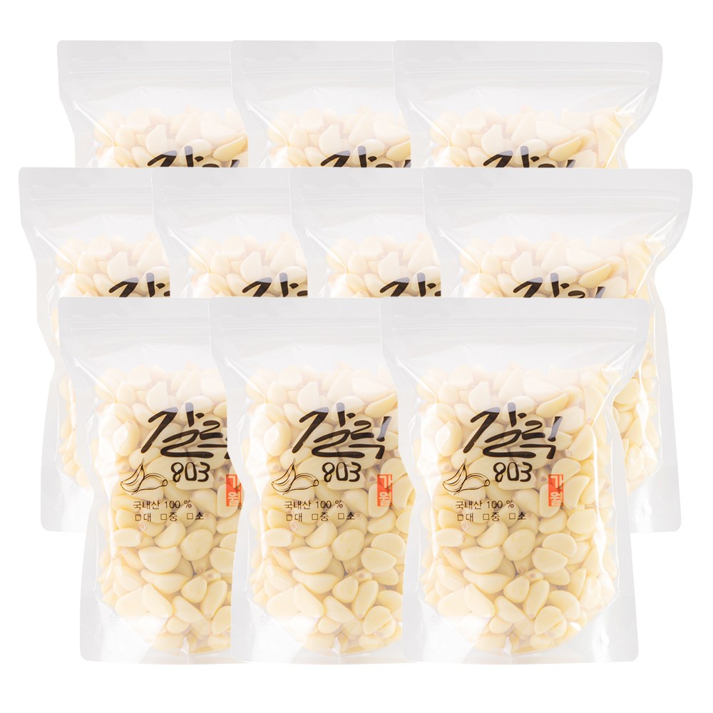 갈릭803 국내산 깐마늘 창녕 25년 대서마늘 당일생산 87,690원