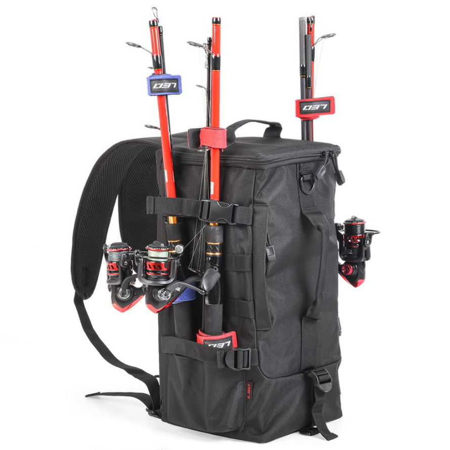 지티알 멀티 낚시백팩 낚시가방 낚시용품 루어 보조가방, 블랙 25,590원