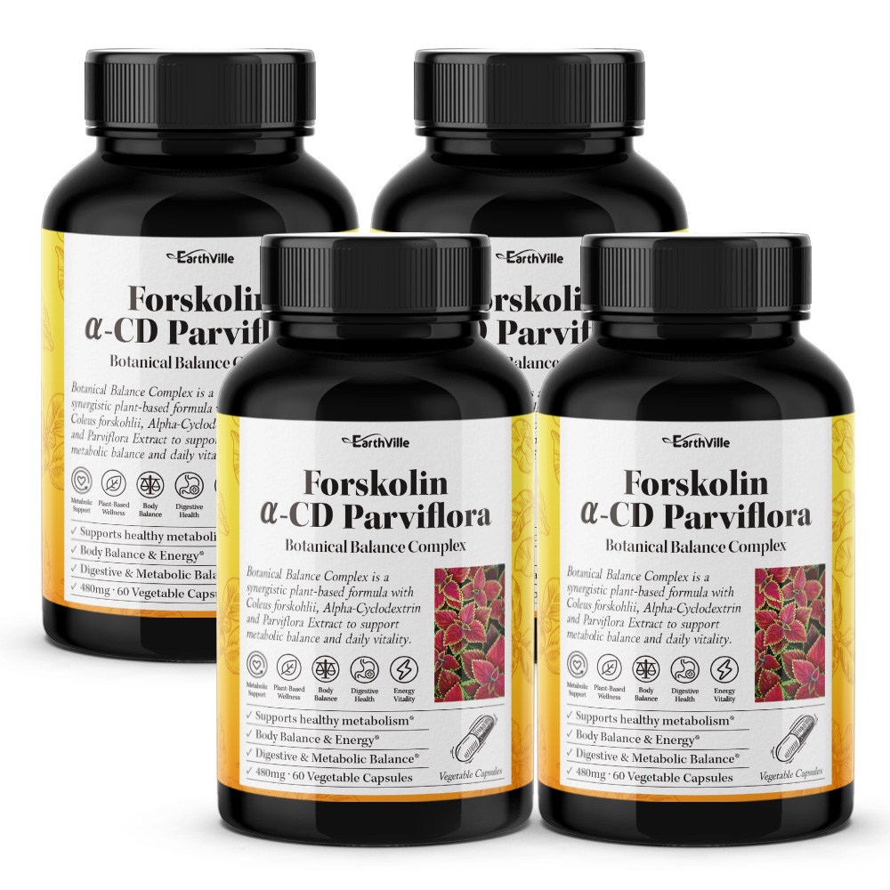 어스빌 파비플로라 알파CD 추출물 480mg, 60정, 4개 95,100원