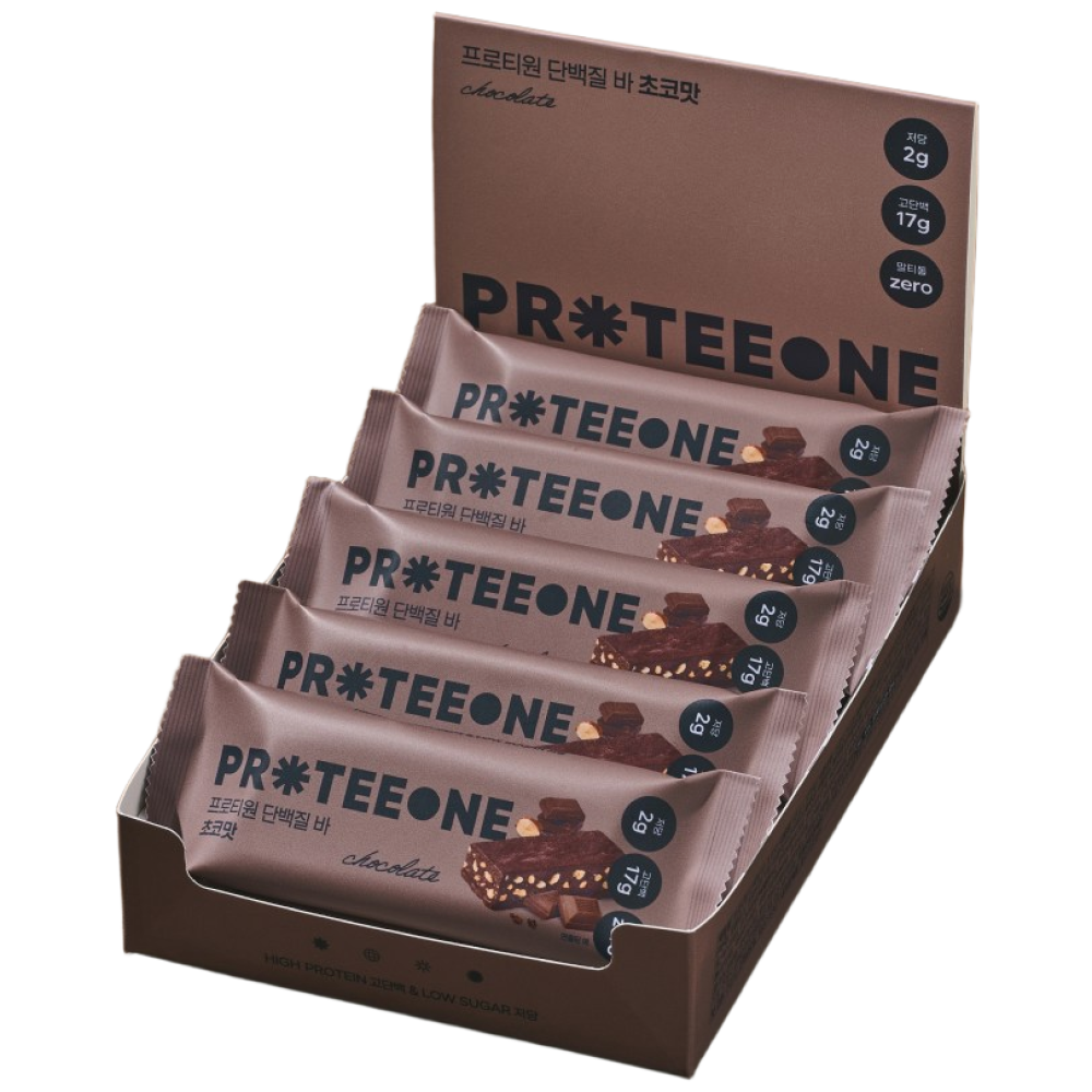 프로티원 단백질바 저당 프로틴바 초코맛 에너지바 칼로리바 간식, 10개, 55g 29,900원