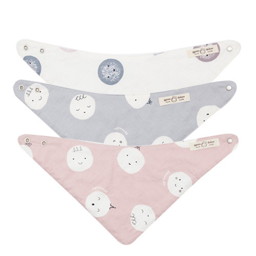 몰랑몰랑 아기 스카프빕 3종,6종 세트 (사계절용 3종+겨울용 3종) 환절기 필수 아이템 11,500원