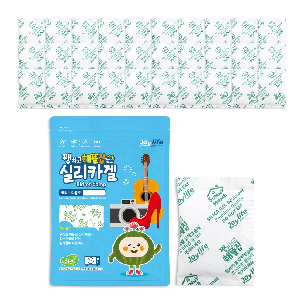 쨍하고해뜰집 실리카겔 5g (종이) 식품용 제품용 제습제 습기제거제, 5g, 30개 9,800원