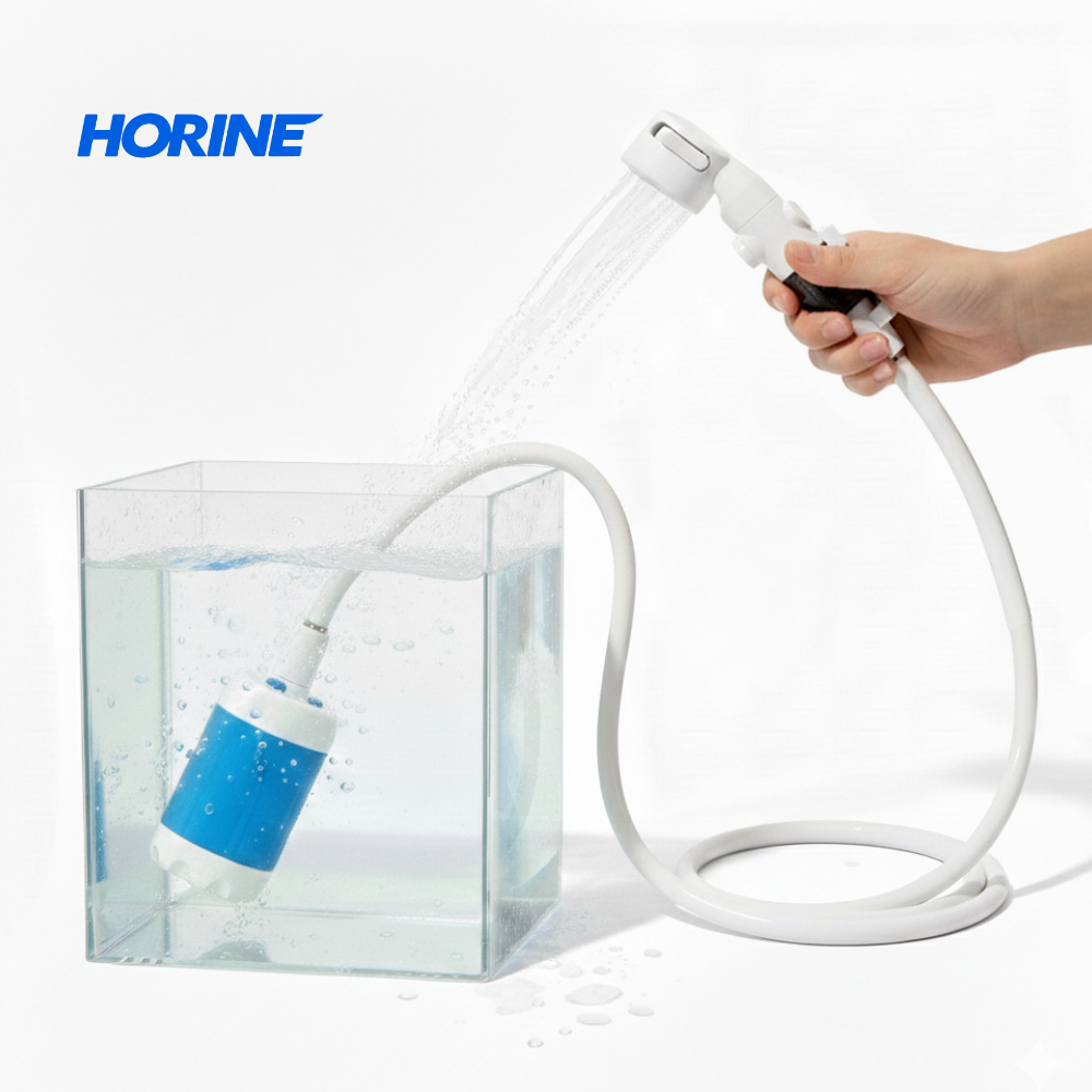 HORINE 휴대용 야외 캠핑 샤워기 무선 샤워펌프 38,200원