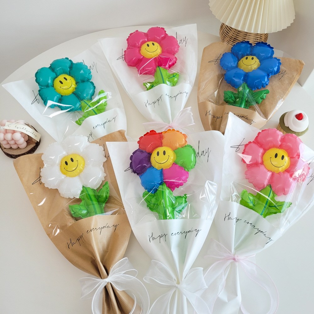 이벤트홀릭 데이지 꽃다발 풍선 6송이 생일 졸업 입학 학예회 10,900원