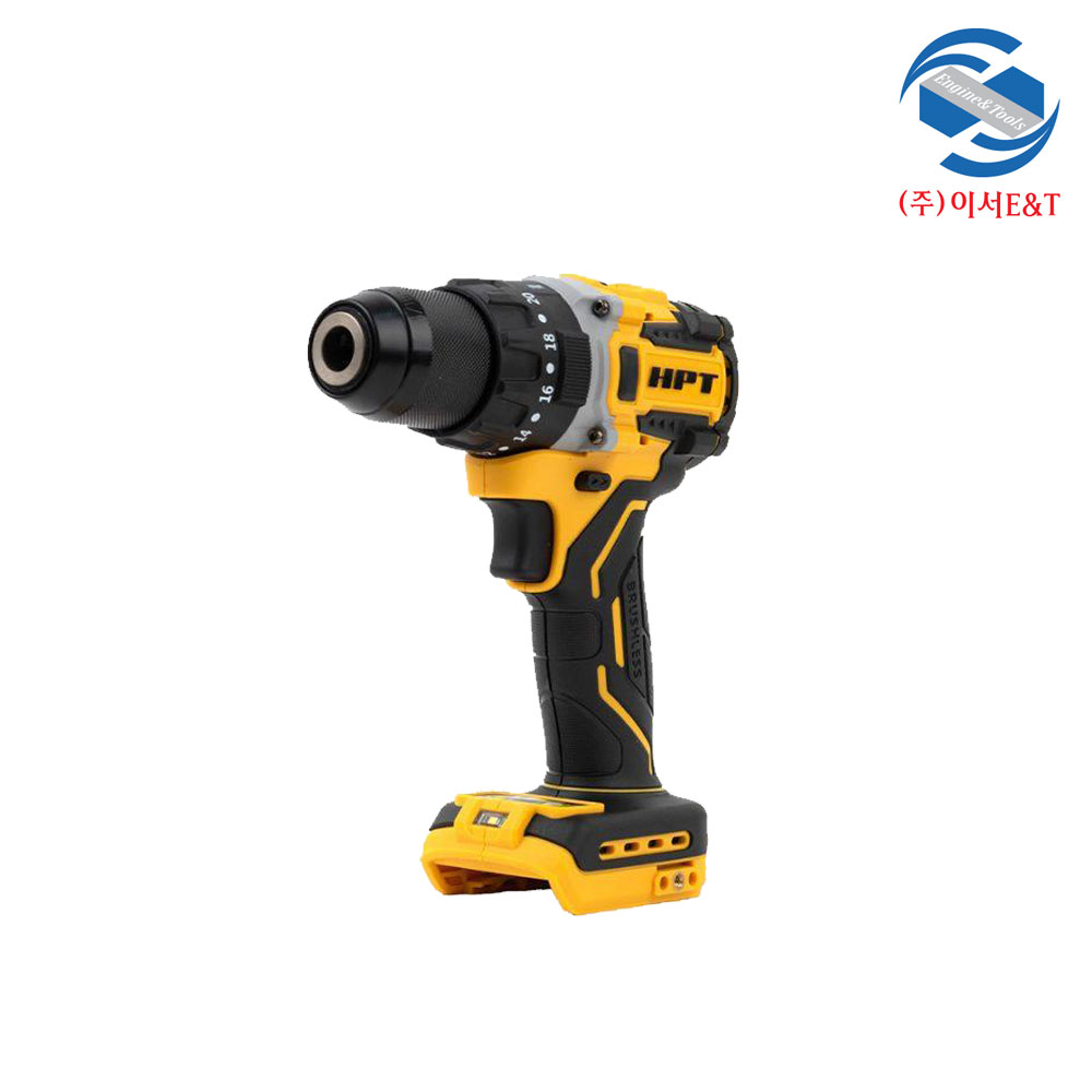 HPT 20V MAX 브러쉬리스 해머드릴 함마 햄머 드릴 베어툴 DW20-HD185N 본체만 디월트 18V배터리 호환 65,900원
