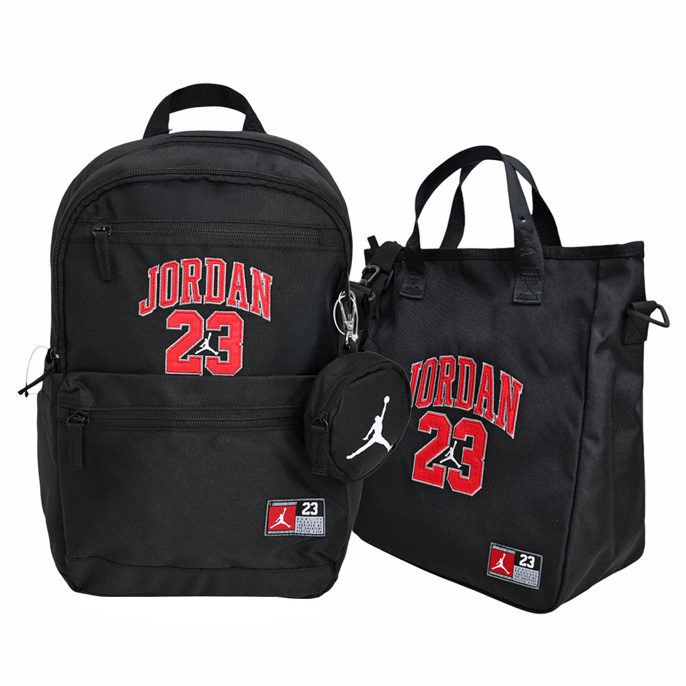 플레이키즈프로(NC수원터미널)조던키즈 신학기 책가방세트-저학년용과 고학년용 출시-바시티 로고로 포인트를 준 가벼운 책가방세트(N251EC246 446P-BK) 109,000원