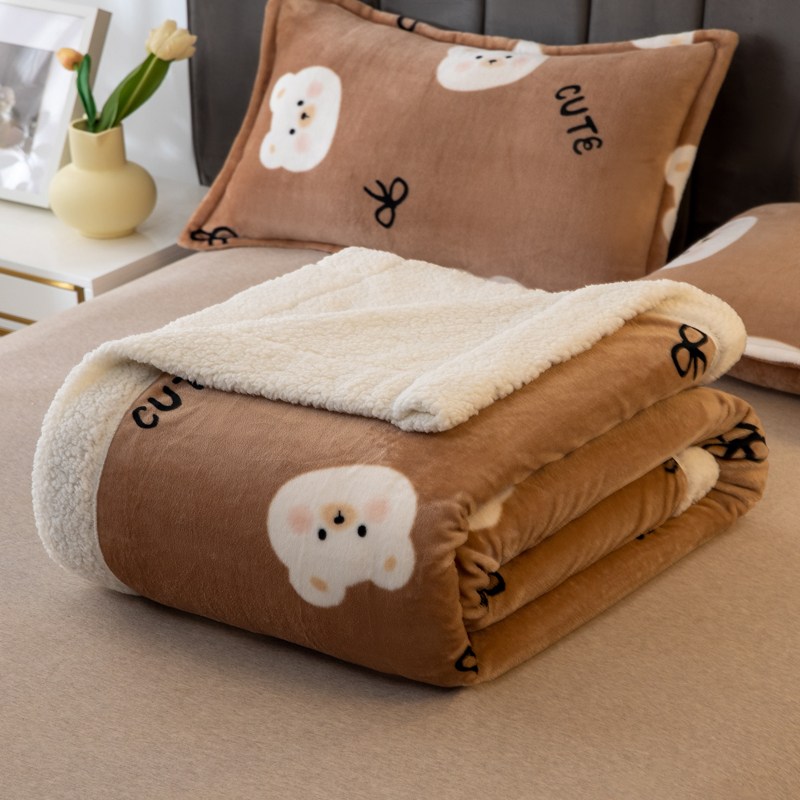 YYT 양면 양털 이불 사계절 담요 31,000원