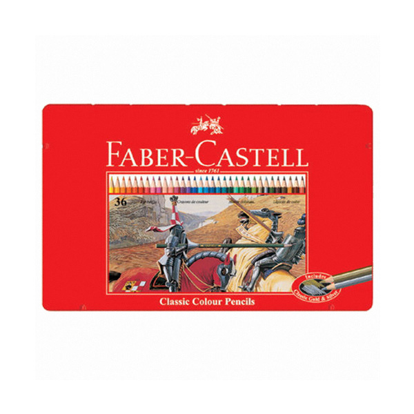 파버카스텔 일반색연필 틴 36색, 36색 27,200원