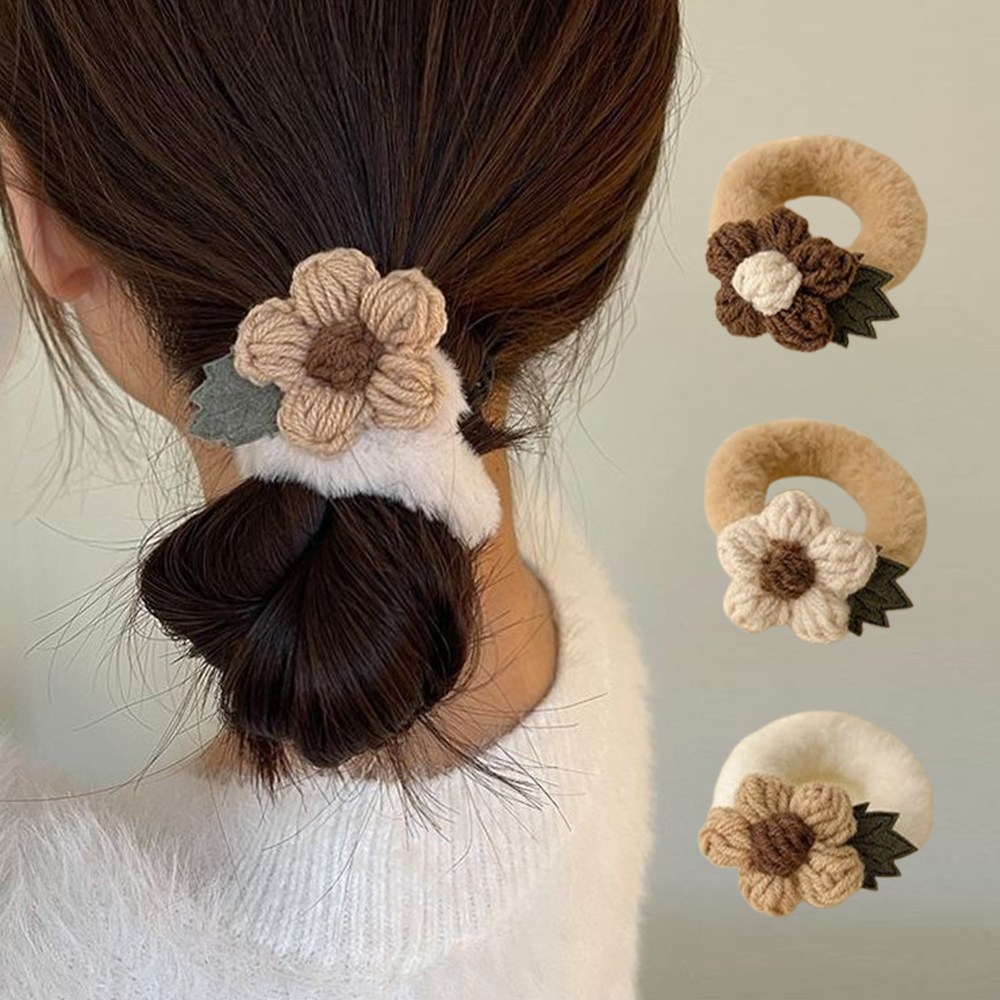 나엘 플라워 머리끈 3종6개 10,350원