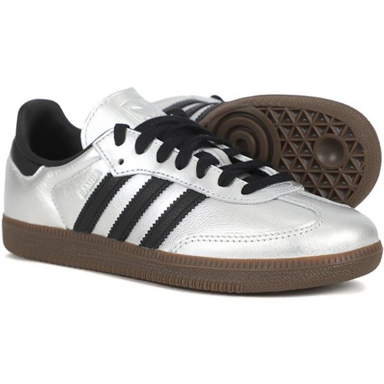 [국내출발] 아디다스 삼바 OG W 실버 메탈릭 코어 블랙 JI4218 161,900원