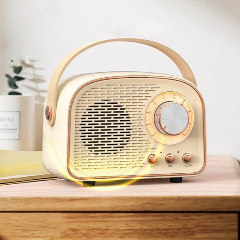 블루투스 스피커 휴대용 미니 오디오, 아이보리 21,900원