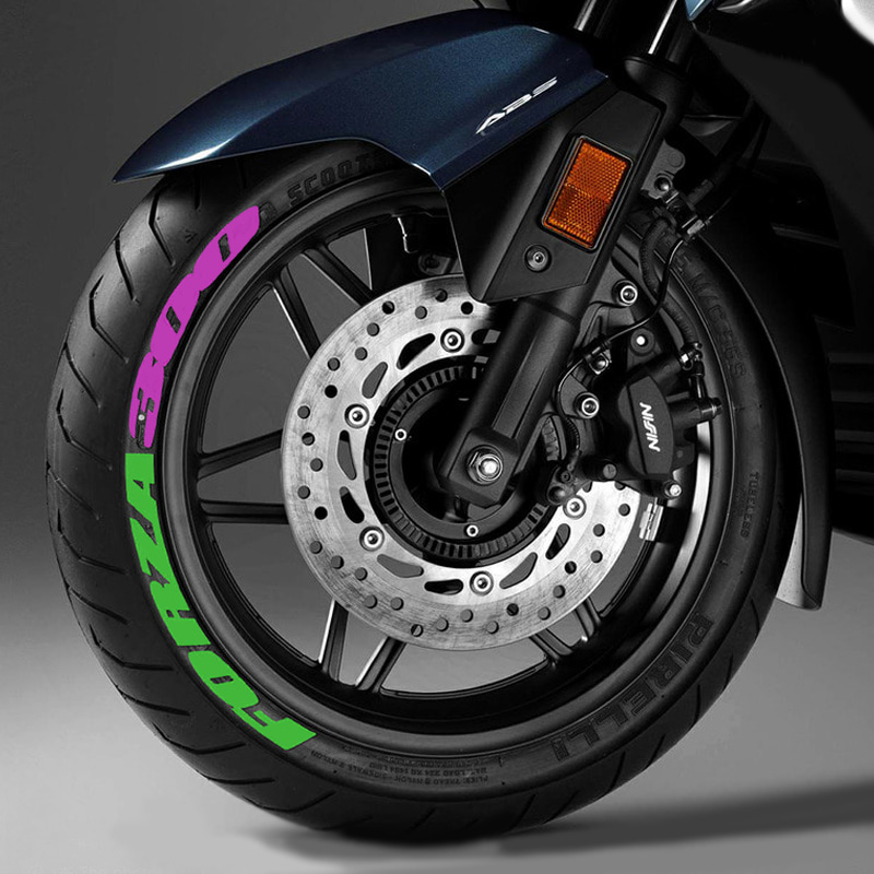 그리븐 2세대 혼다 포르자300 350 로고 타이어 레터링 휠 스티커 데칼, 1개 8,400원