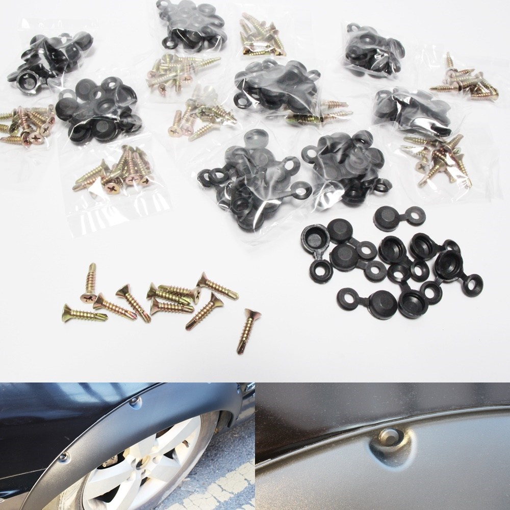 오버휀다 마감피스 캡피스 자동차에어댐 립댐 피스캡, 화이트10개세트 5,000원