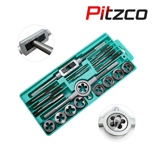 [피츠코]탭다이스 나사산가공 세트 핸들 20pcs, 1개 14,000원