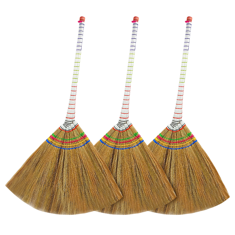 월드크린 미얀마 꽃 롱갈대비 빗자루, 3개, 혼합색상 16,800원