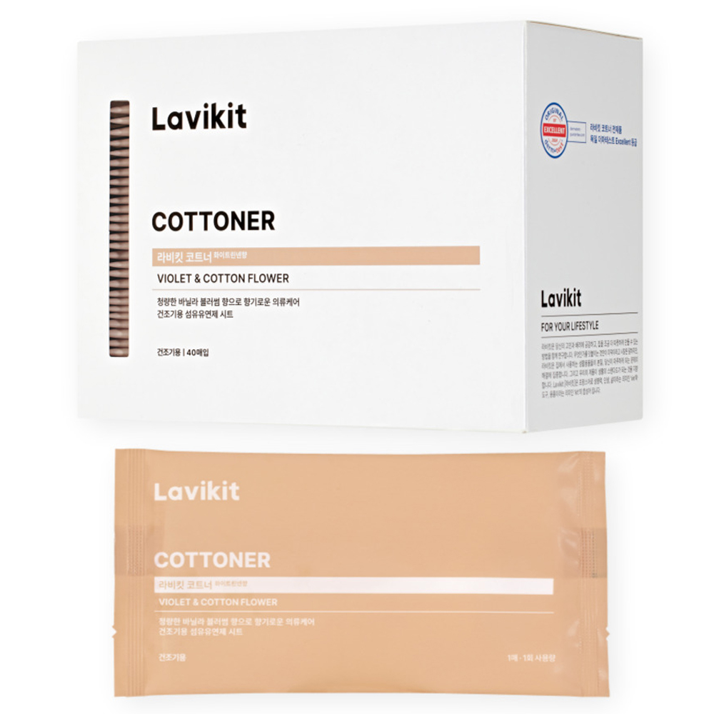 라비킷 코트너 시트 섬유유연제 화이트린넨향 본품 18,500원