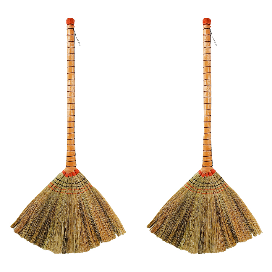 월드크린 미얀마 롱 갈대비, 2개, 랜덤 발송 9,600원