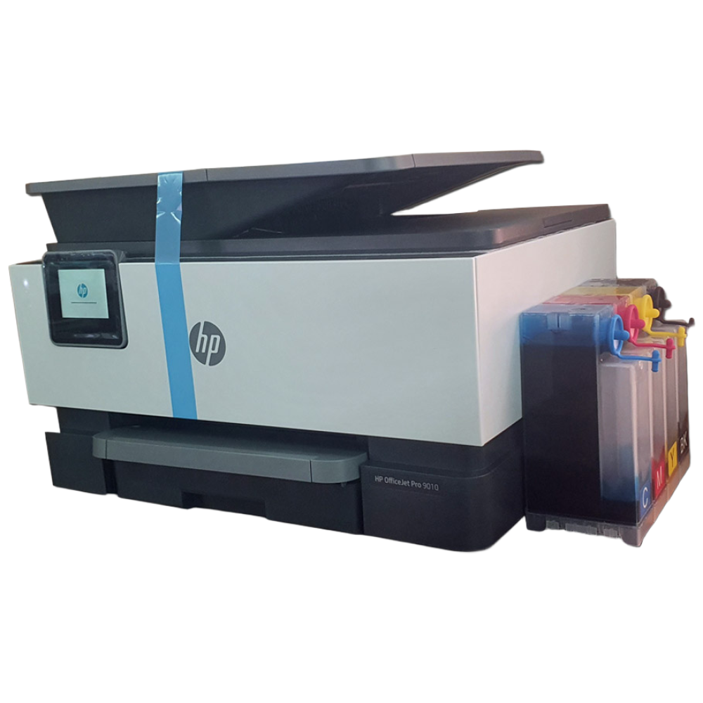 HP 오피스젯프로 9010 무한잉크 자동양면 복합기 HP8710 후속 HP9010, 1.대용량무한잉크 염료 1400ml 374,900원