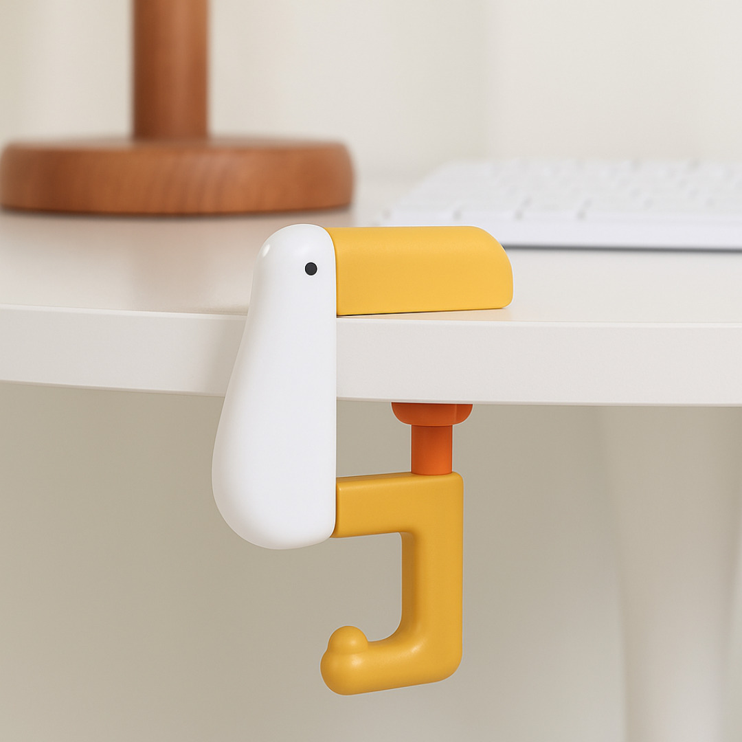 생활해랑 귀여운 오리 책상 가방걸이 3,820원