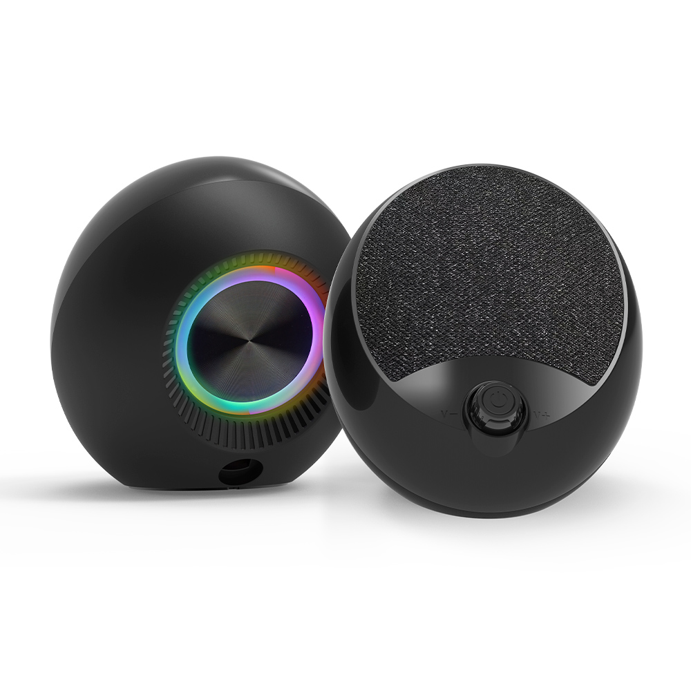 제닉스 TITAN V2 게이밍 컴퓨터 스피커 RGB LED 유선, 블랙, 단일상품 24,900원