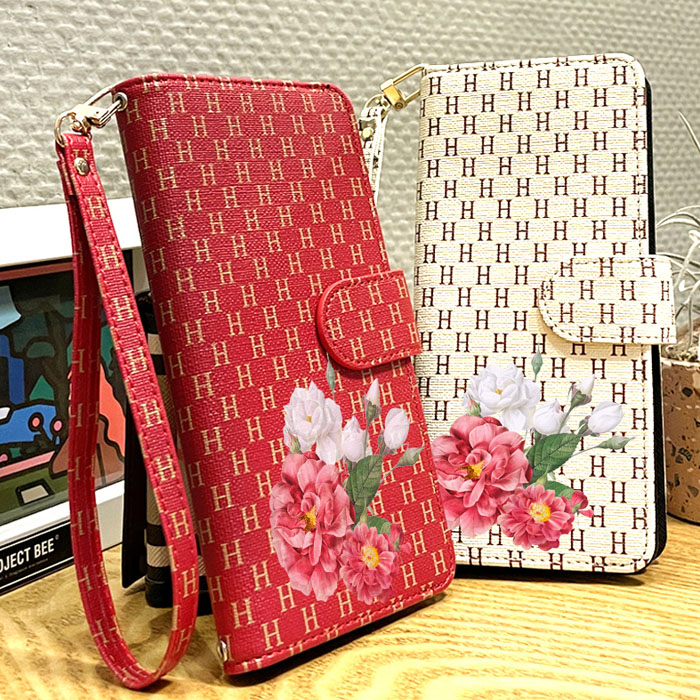 5만원지폐 손목줄스트랩 납 4가지 색상의 히말라야H 플라워 지퍼 다이어리 케이스 지갑형 /갤럭시와이드5 케이스 E426 29,800원