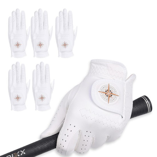 6장 1세트 / 히메지몬자 시그니처 이중덧댐 올양피 골프장갑 C26309 C36301 남자 여자 양피장갑 70,000원