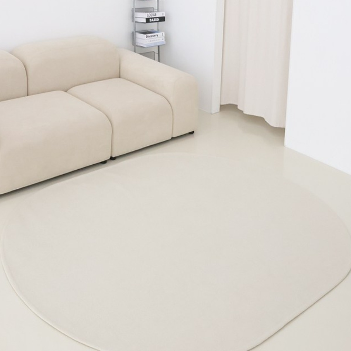 헤일럽 럽럽러그 방수 미끄럼방지 거실러그 사계절 타원형 반려동물 세탁가능 카페트 165,900원