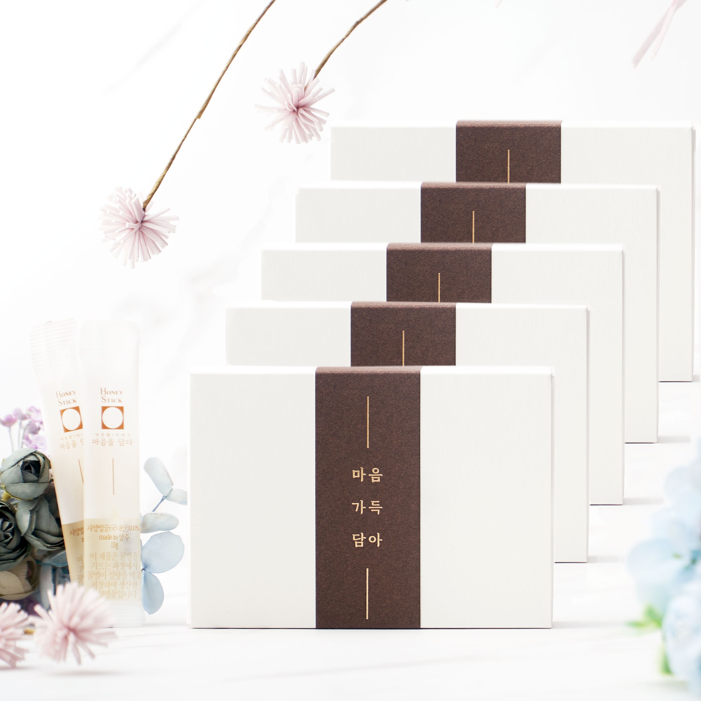 여섯별이야기 꿀스틱 답례품 무료증정 감사스티커와 PP쇼핑백, 현재가 16,970원