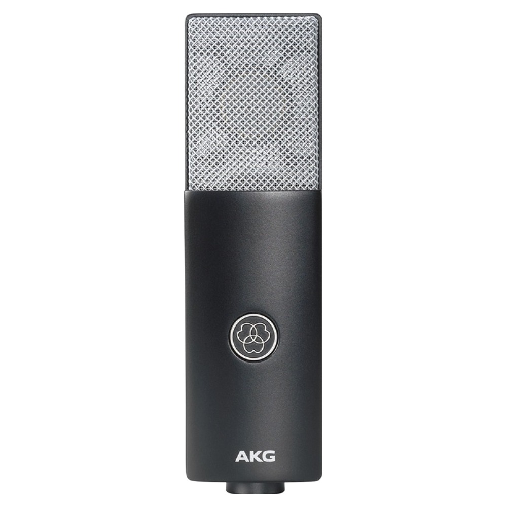 AKG 단일지향성 유선 48V 팬텀파워 홈레코딩 스트리밍용 콘덴서 마이크 + H81 스탠드 마운트 세트 220,000원