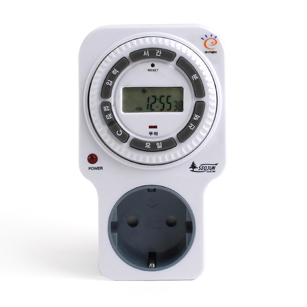 SJD-C16 디지털 타이머 콘센트 무소음, 1세트 21,120원