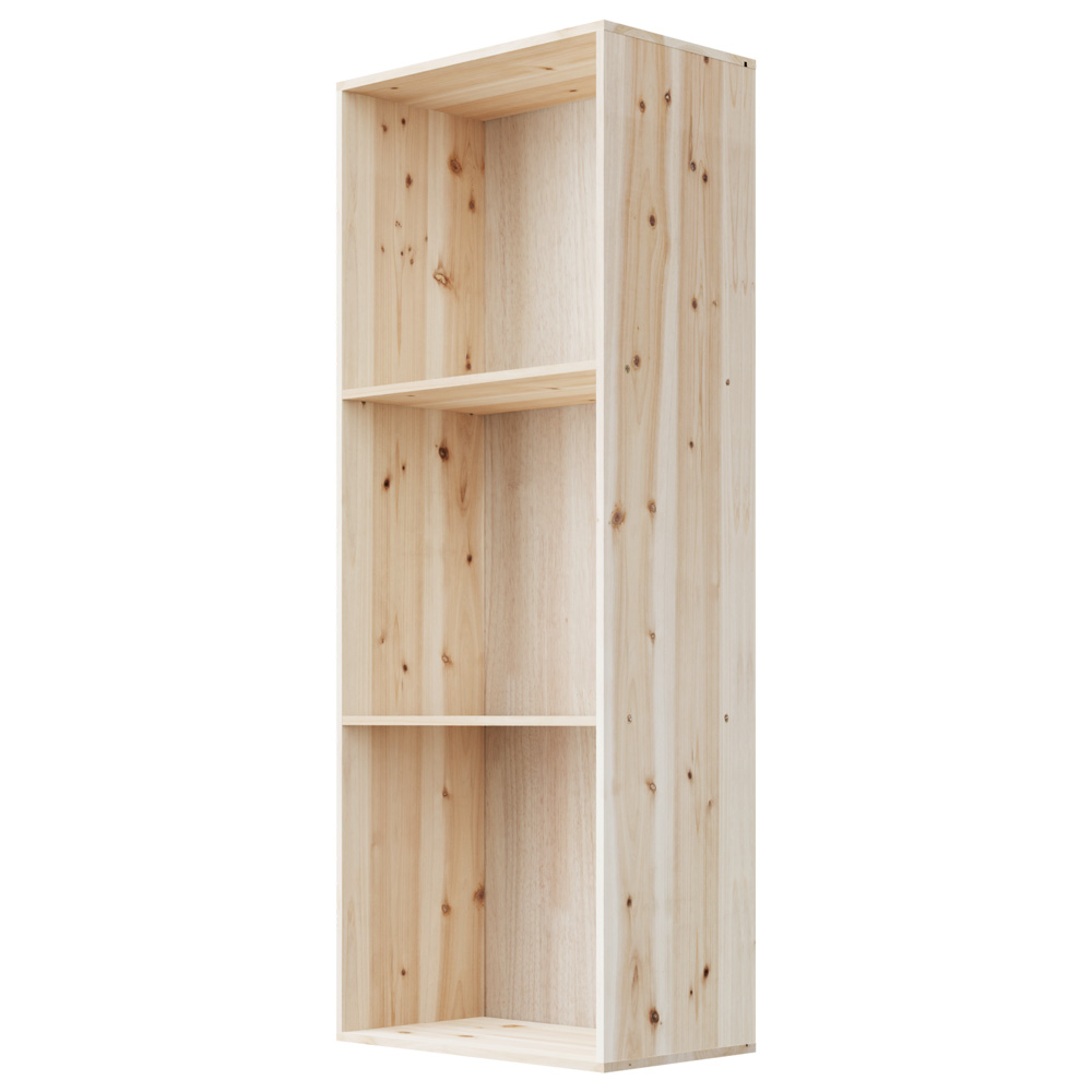 국산 완제품 3단 원목 책장 천연 삼나무 책장 두께18T 튼튼합니다 천연 삼나무 원목향이 가득한 고급제품 입니다 59,900원