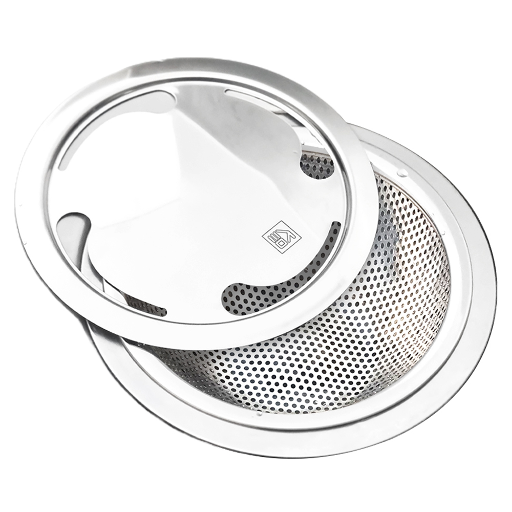 젊은이마켓 스텐 304 라운드 배수구망 + 커버 세트, 단일색상, 1세트 10,500원