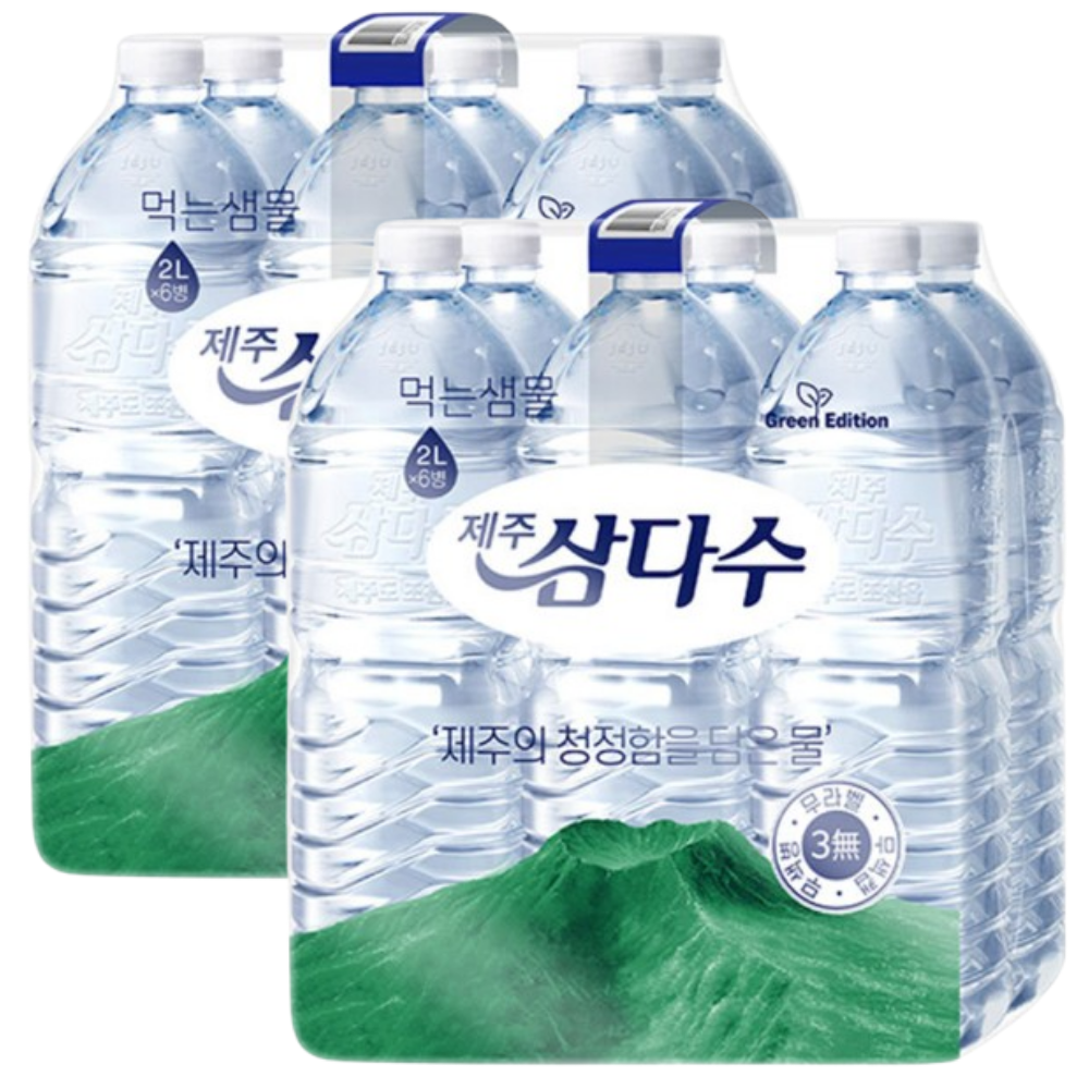 제주 삼다수, 12개, 2L 13,790원