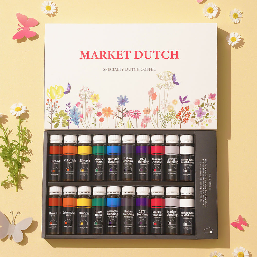 더치커피 선물세트 해썹인증 스페셜티원두 앰플형 콜드브루원액 선물용 가방증정 설날 명절, 1개, 23ml, 20개입 29,100원
