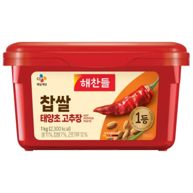 해찬들 찹쌀 태양초 고추장, 1kg, 10개 89,840원