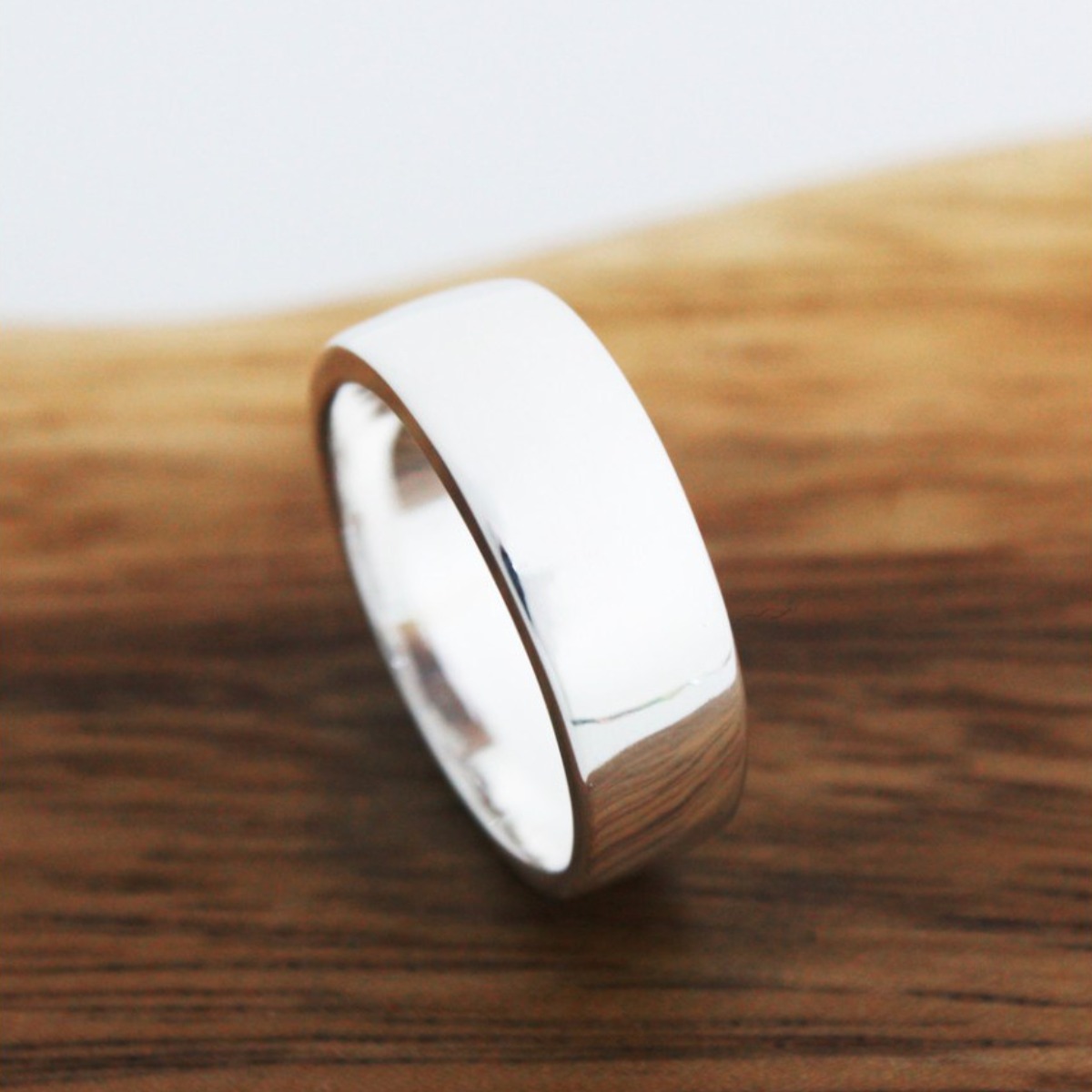 주얼리고든 두꺼운 순은반지 남자 여자 커플링 데일리 심플 민자반지 검지 약지 반지 실버925 9mm 118,000원