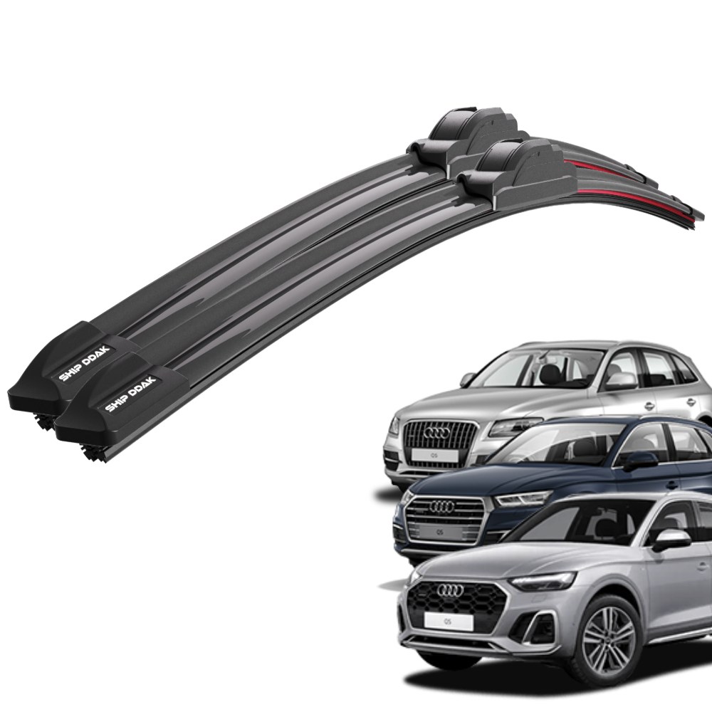 1+1 아우디 Q5 SQ5 RSQ5 전차종 순정 호환형 초밀착 와이퍼 윈도우 브러쉬 와이퍼블레이드, 현재가 19,790원