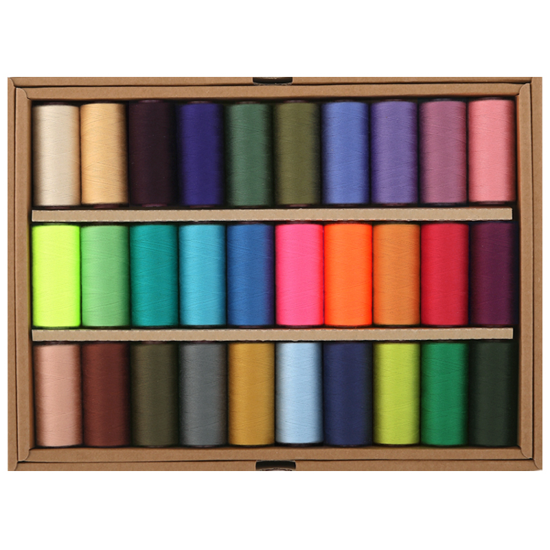 고강력 코아사 45수2합 30색 실세트 700m 재봉실 미싱실 재봉사 가정 공업용 무형광실, 1개 38,000원