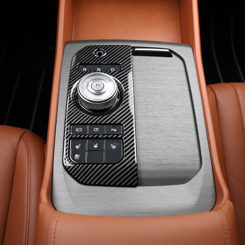 카스타 호환 K8 페이스리프트 자동차 튜닝 악세사리 용품 기어패널 커버 카본 몰딩, B타입_카본 Carbon (PE), 기타 21,500원