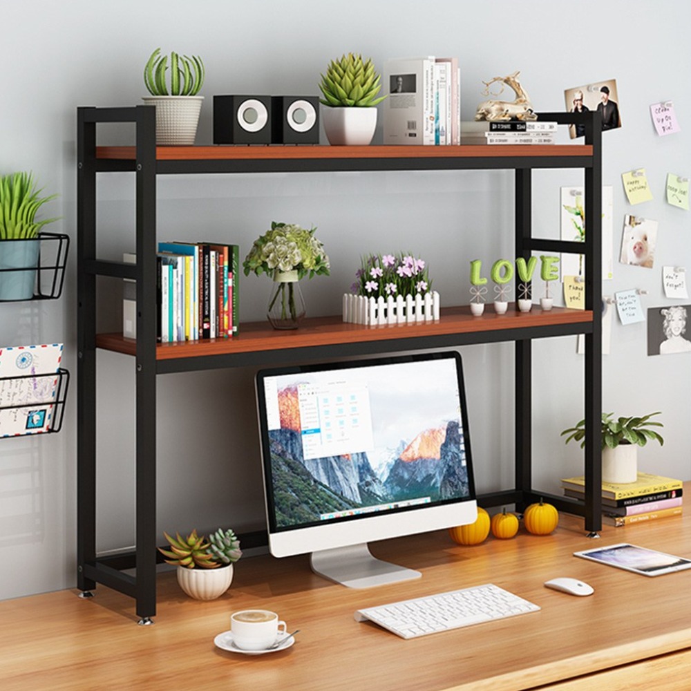 엔조이리빙 책상선반 다용도 책장 책꽂이 HC 2단, 2단, 블랙 40,900원