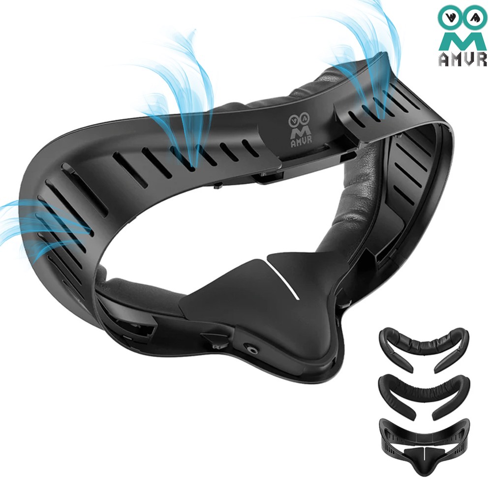 메타퀘스트3S 안면폼 AMVR 풀환기 가죽환기커버 빛샘방지 악세사리 42,000원