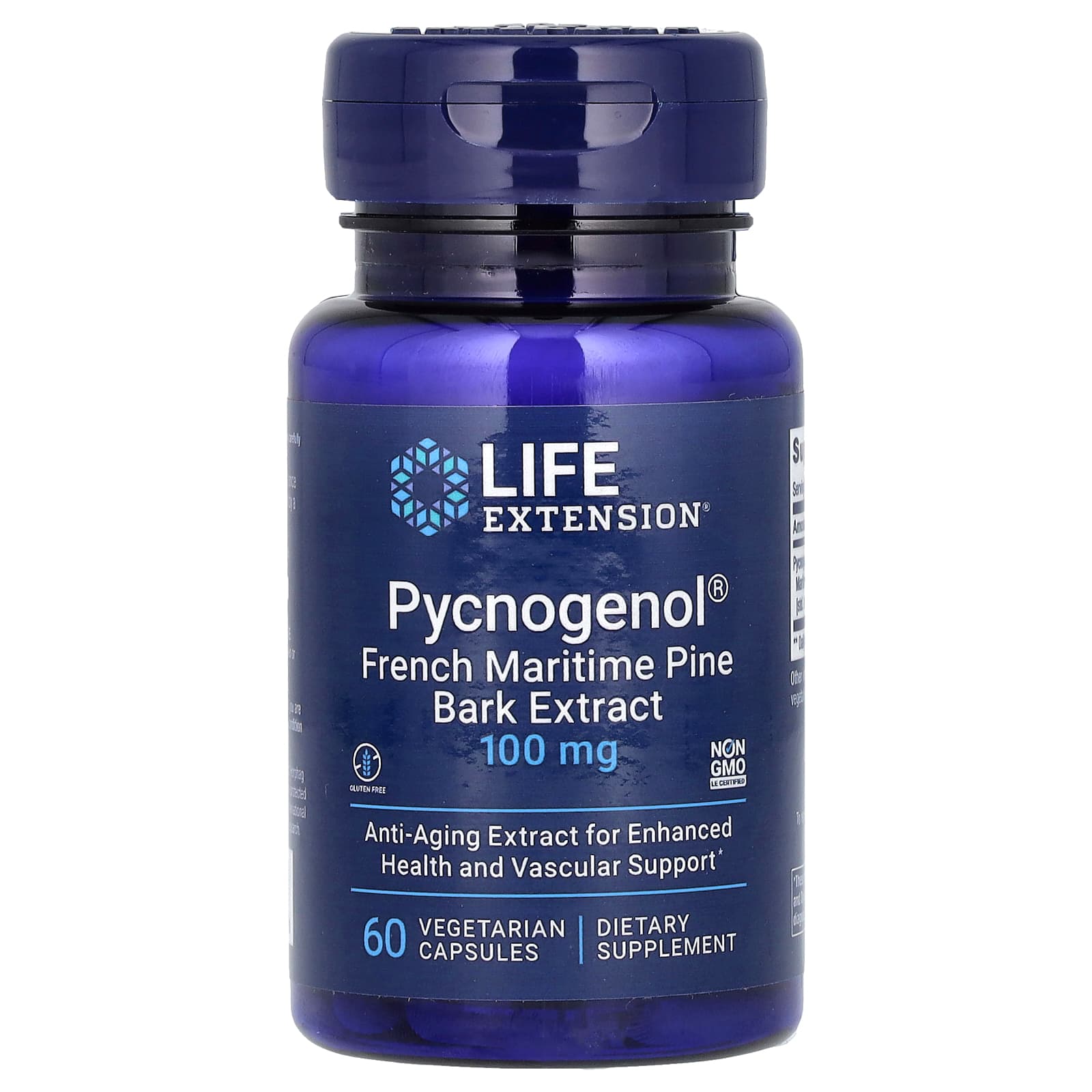 Life Extension Pycnogenol 프랑스 해송 껍질 추출물 100mg 베지 캡슐 60정 153,490원