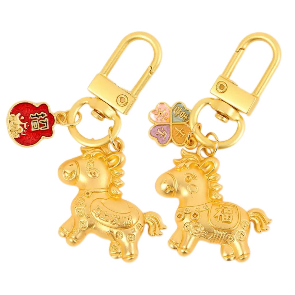 별라 황금말 열쇠고리 가방 핸드폰 자동차 키링 2개 12,800원