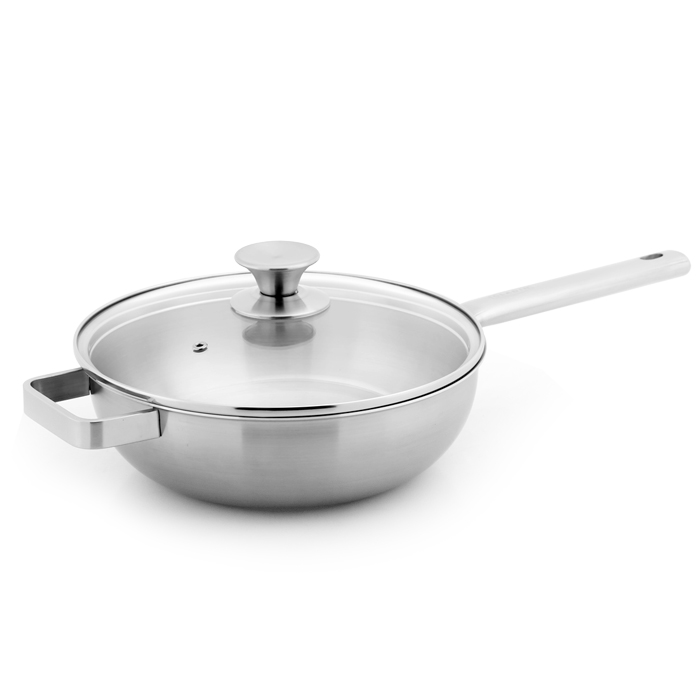 [슈퍼HOT][QUEENSENS] 퀸센스 CESSIN 5PLY 스테인레스 통5중 24cm편수웍, 24cm, 단일색상 (스테인레스 ), 1개 48,900원