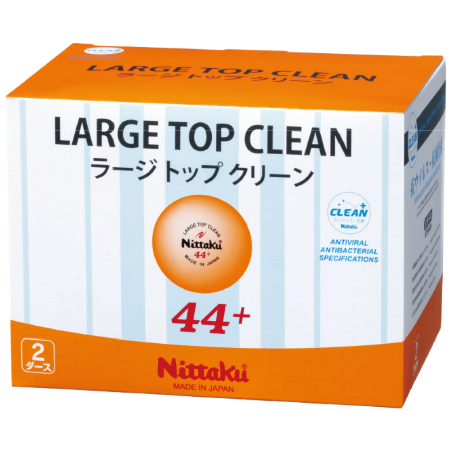 닛타쿠_니타쿠 탁구공 탑 라지볼 클린 24개입, 오렌지, 1세트, 24개입 30,000원